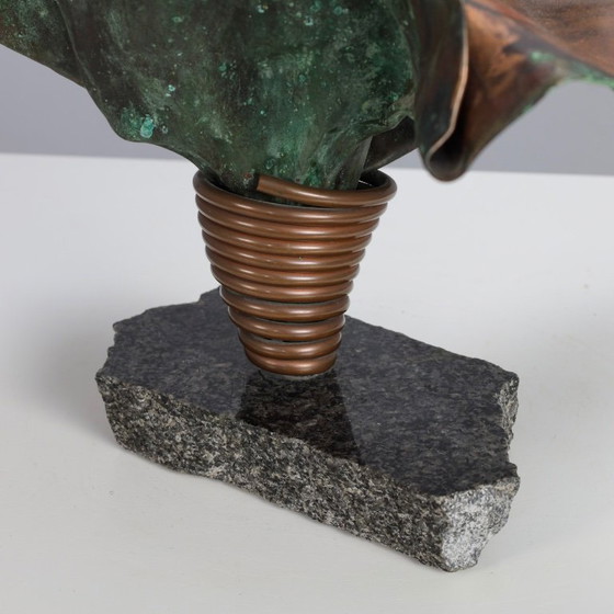 Sculptural Copper Vase by Bart van Bekhoven, Netherlands, 1980s (photo 9 of 9)