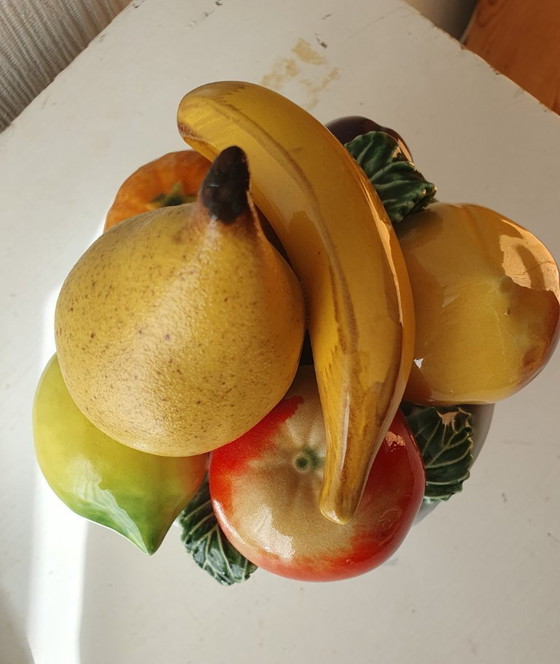 Image 1 of Vintage keramiek fruittoren - jaren '50-80