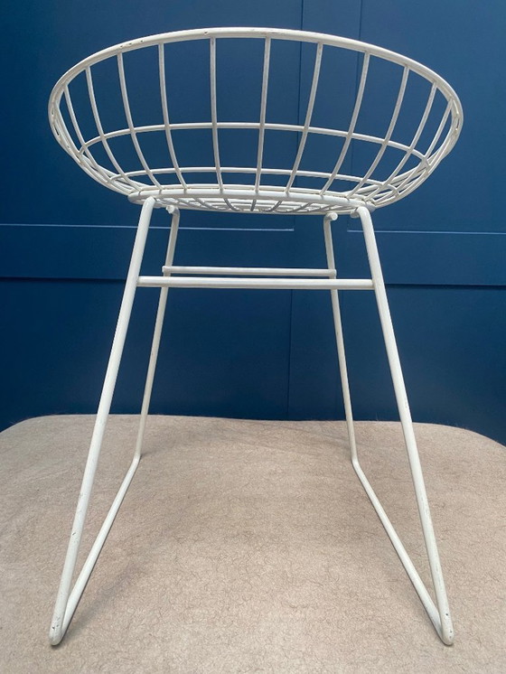 Image 1 of Silla KM05 - Cees Braakman Pastoe (taburete) blanco