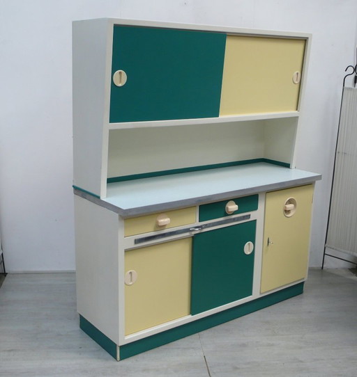 50 cm kitchen cabinet with sliding doors + pull-out, also ideal for small kitchens