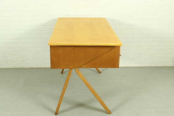 Image 1 of Mid-Century Modern Model EB02 Birch Series Bureau door Cees Braakman voor UMS Pastoe, 1952