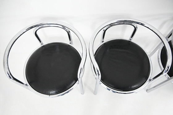 Image 1 of "Locus Solus" Chairs by Gae Aulenti for Poltronova, 1960s, set of 6
