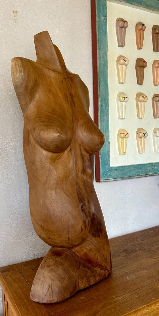 Torse Féminin – Sculptures, Bois (photo 2 of 13)