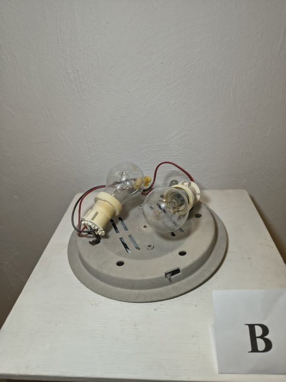 Pair of Murano Glass Ceiling Lights – Metal (photo 10 of 12)
