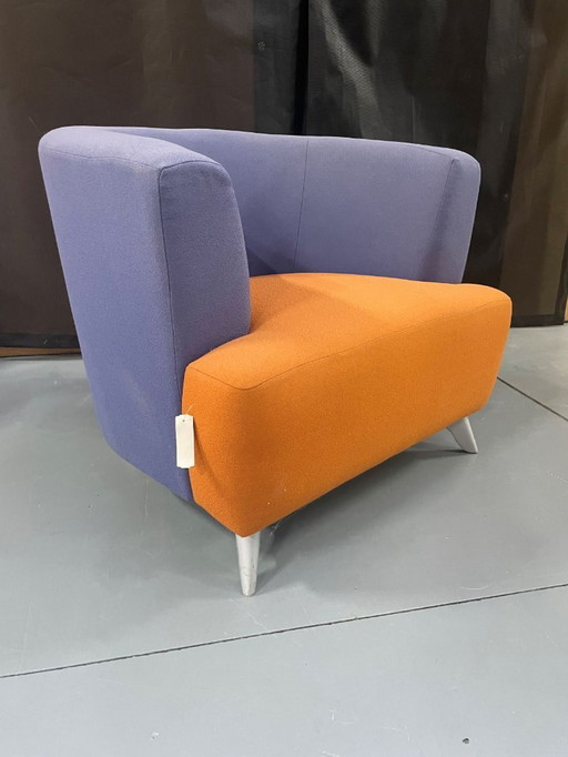 Sillón de diseño llamativo