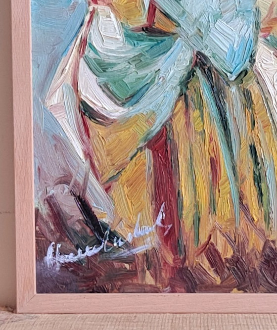 Impressionist oil painting of a seascape – Paintings & Drawings, Mdf (photo 6 of 9)