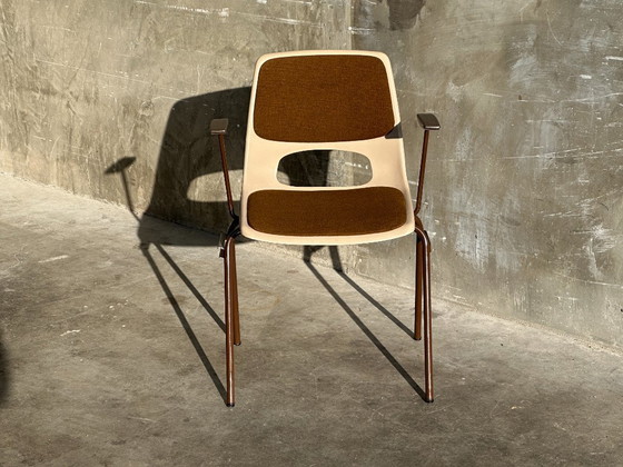 Image 1 of 6 sedie vintage Marko Holland – Jac Vogels (anni '70)