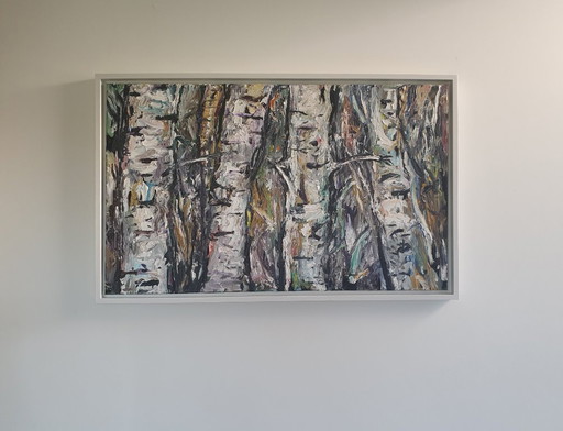 Pieter Stoop painting