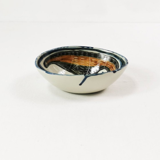 Ceramic bowl with an organic motif, Czechoslovakia, 1970s. (photo 3 of 7)