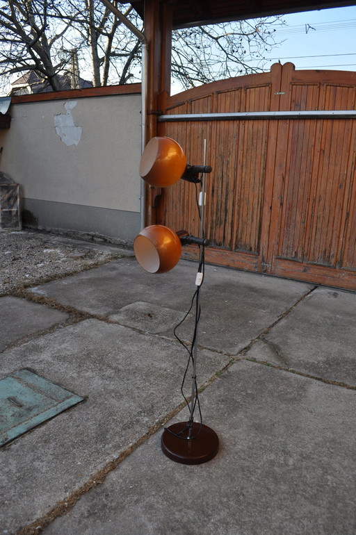 Lampadaire Mid Century Modern 2-ball Spage Age