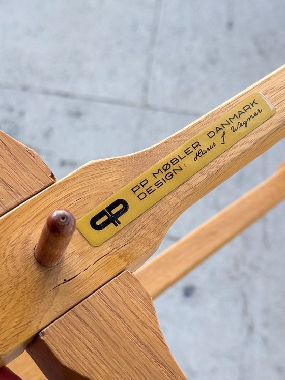 Image 1 of Dienbladtafel AT 35 / PP 35 van Hans J. Wegner voor Andreas Tuck