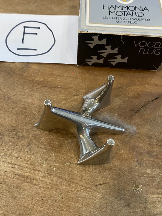 Image 1 of 1 modulaire kandelaar VOGELFLUG HAMMONIA MOTARD stijl NAGEL BMF vintage 1970 Lot F