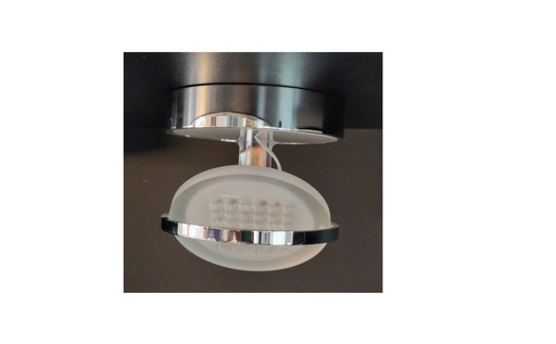 Plafoniera Nimbus Rim R 36 - cromata, 2700K - modello da esposizione