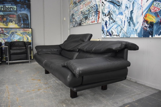 Beautiful Vintage B&B Italia Alanda Paolo Piva Design Sofa – 3-5 seaters, Leather, Metal (photo 8 of 8)