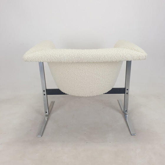 Image 1 of Pair of vintage wool bouclé armchairs by Geoffrey Harcourt for Artifort, 1963