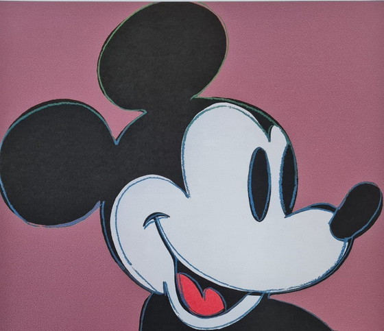 Image 1 of After Andy Warhol, Mickey Mouse, 1980s, Lithograph