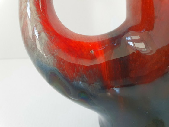 Image 1 of IMPORTANT VINTAGE VASE 1960 SAINT POL S MER CERAMIC 60S 1960S 1960s 60s