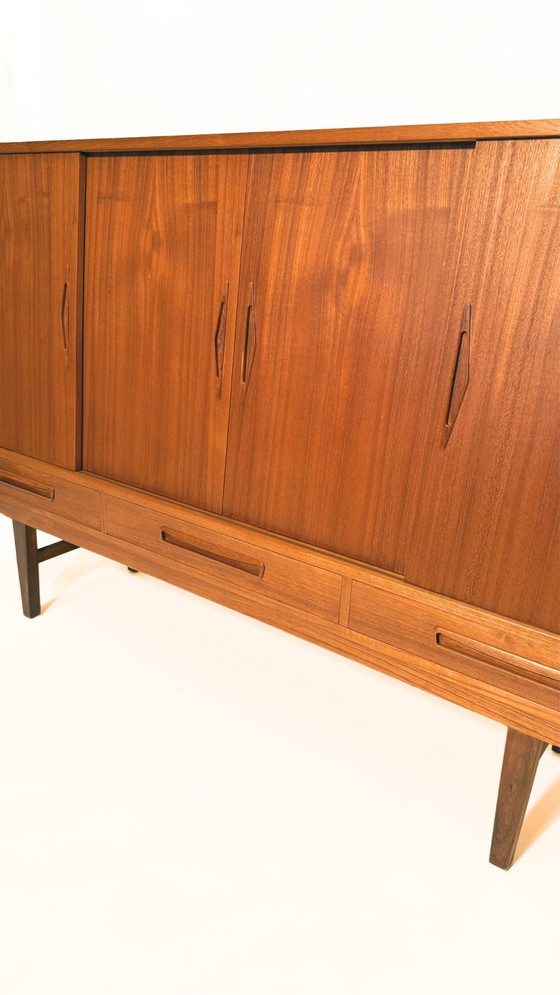Image 1 of Restored vintage mid-century Danish highboard