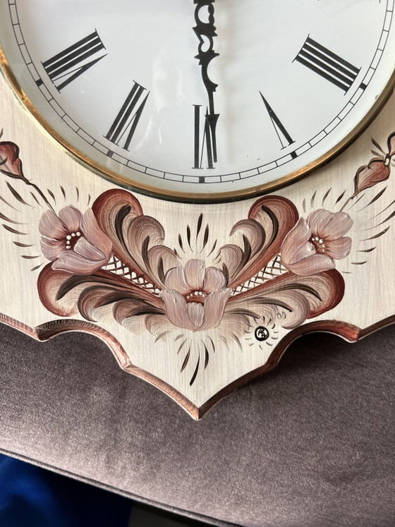 Original Schwedische Wanduhr - Grannas Olsson – Uhren, Wood (photo 7 of 9)