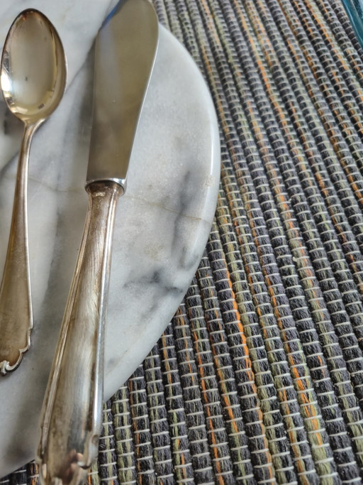 Silberbesteckeinsatz für 350 Gramm 800er Silber – besteksets, Silver (photo 2 of 11)