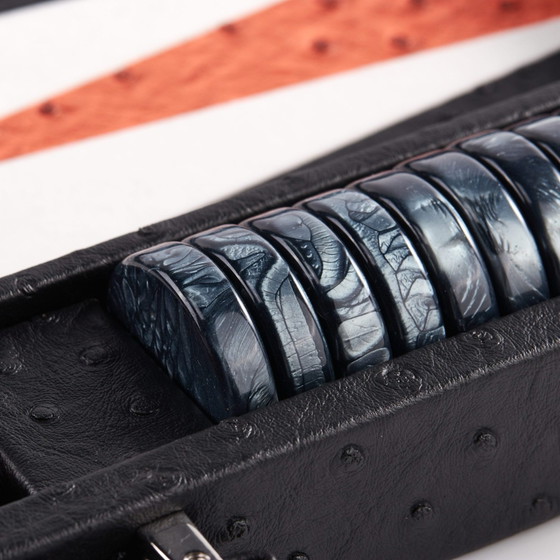 Backgammon Elie Raphaël – Objets déco, Skaï (photo 5 of 8)