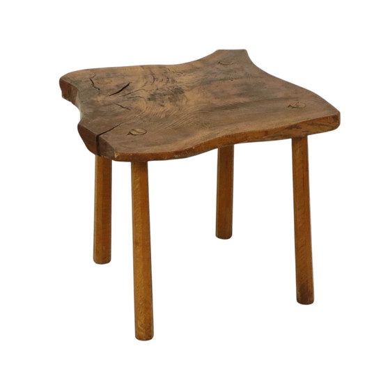 Image 1 of Rustieke Bijzettafel Wortelhout Boomstam