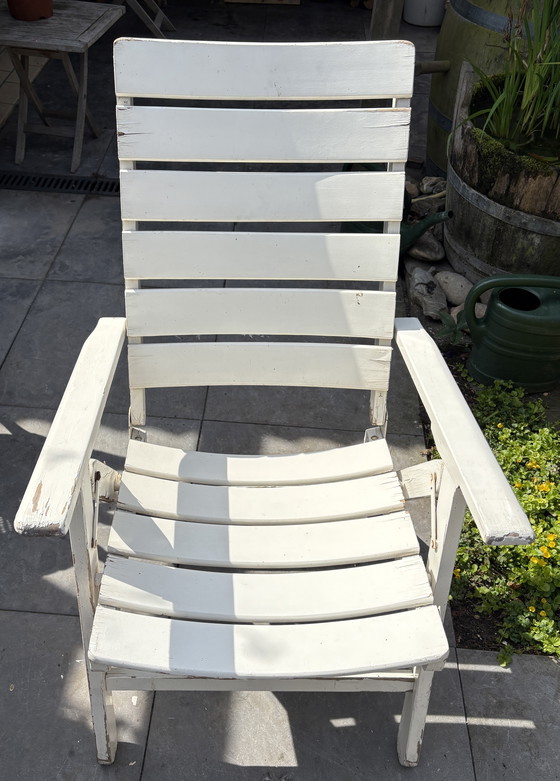 Image 1 of Vintage Herlag wooden garden chairs and table