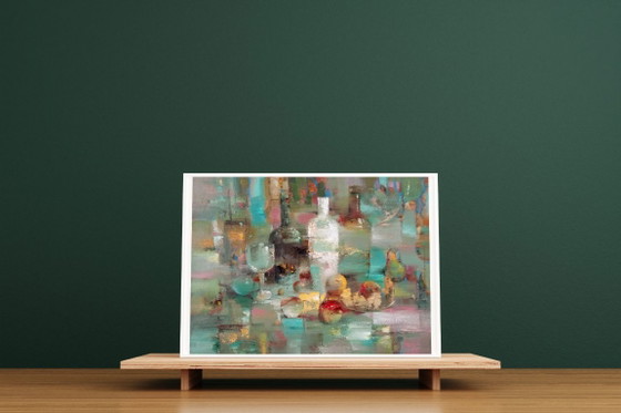 Original Oil Painting Abstract Expressionism Symbolism Still Life – Paintings & Drawings, Canvas (photo 2 of 8)