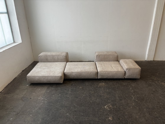 Living Divani Neowall Sofá de diseño Tela como nuevo! – Sofás modulares, Cotton (photo 12 of 15)
