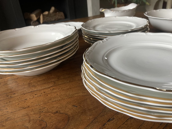 Image 1 of 6 persoons Walbrzych servies totaal 23 stuks 