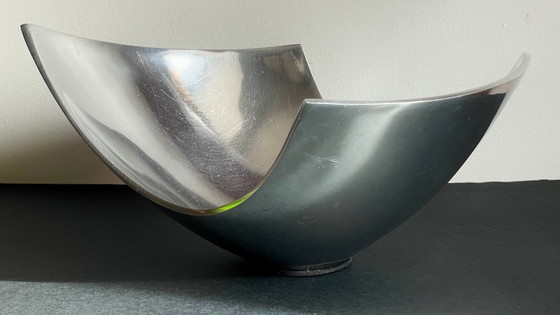 Image 1 of COUPE à Fruits Métal Poli VINTAGE