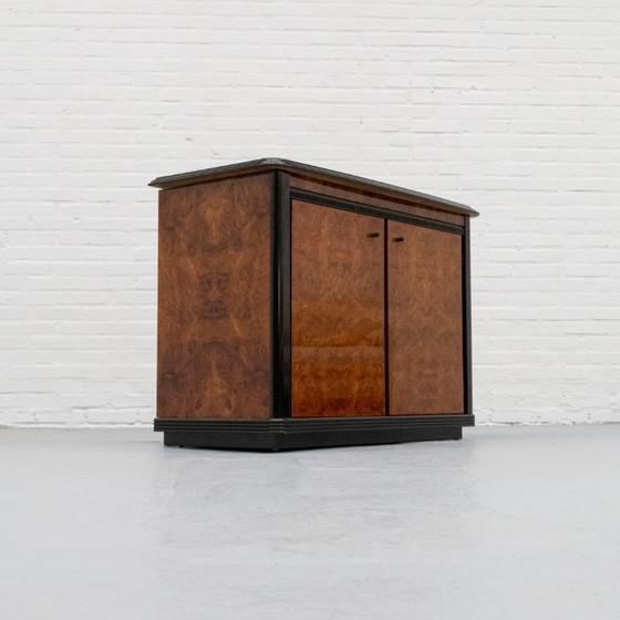 Image 1 of Buffet en bois de racine italien des années 1980