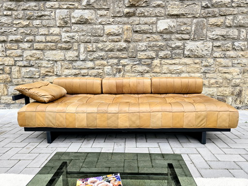 DE SEDE DS 80 DAYBED SOFA LEATHER SOFA 60S 70S VINTAGE LOFT STUDIO SOFA