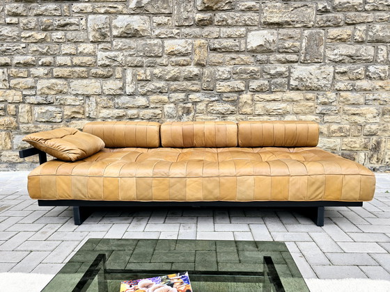 Image 1 of DE SEDE DS 80 DAYBED SOFA EN CUIR 60S 70S VINTAGE LOFT STUDIOSOFA