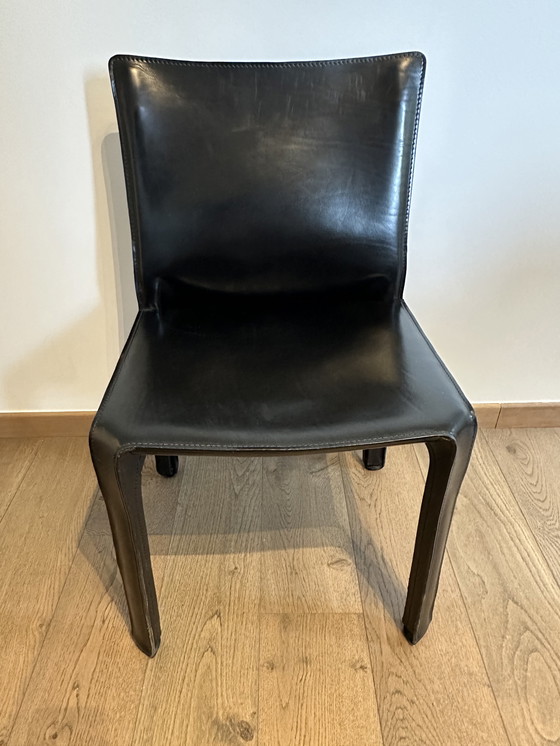 Image 1 of Sedie Cassina 412 Cab disegnate nel 1977 da Mario Bellini