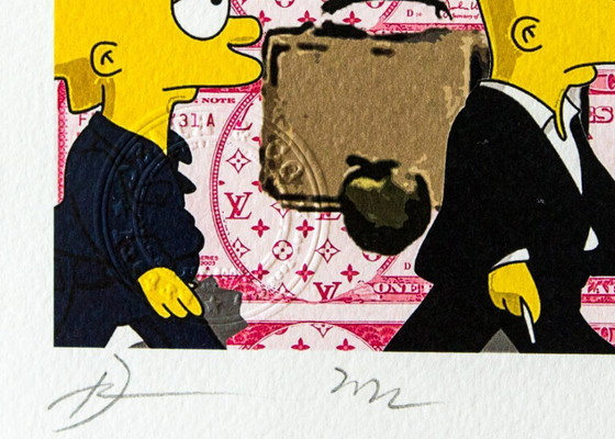 Image 1 of DEATH NYC Estampe d'art signée avec certificat d'authenticité