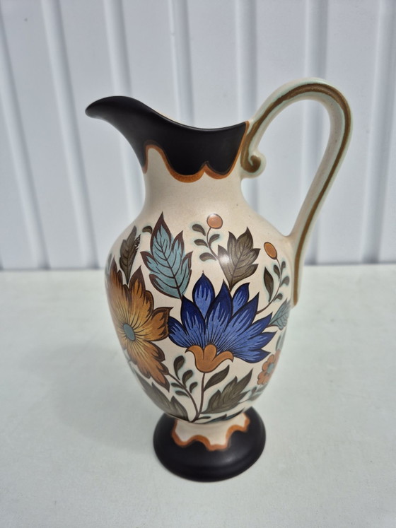 Plateel vase Flora Gouda – plateel Gouda, Ceramic (photo 3 of 6)