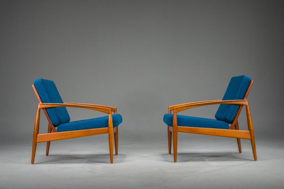 Image 1 of Sillones modelo 121 Paper Knife de Kai Kristiansen para Magnus Olesen, década de 1960, juego de 2