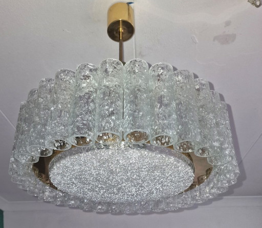 Doria Leuchten Hanglamp Mid-Century Glass – hanglampen, Metal (photo 2 of 9)