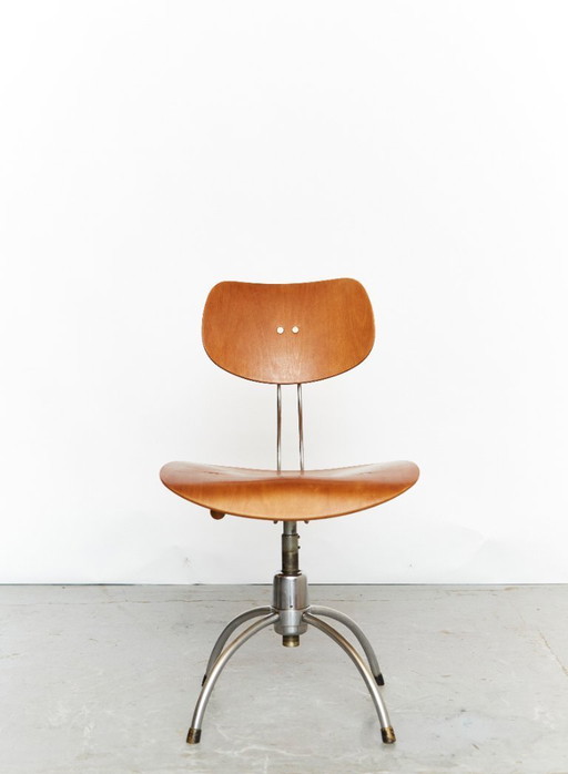 Mid-Century Model SE 40 Swivel Chair by Egon Eiermann for Wilde+Spieth
