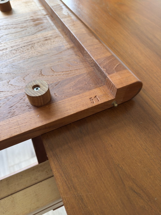 Image 1 of Dyrlund Teak Ovaal Verlengbaar Eettafel - Deens Design