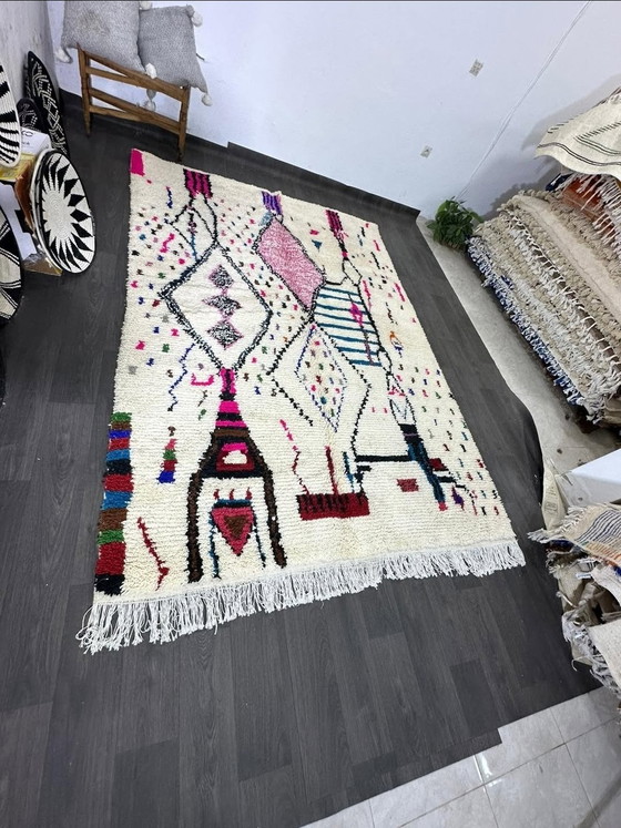 Image 1 of Traditioneller marokkanischer Teppich, 300 x 200 cm, hochwertige Handarbeit – 100 % Premiumwolle