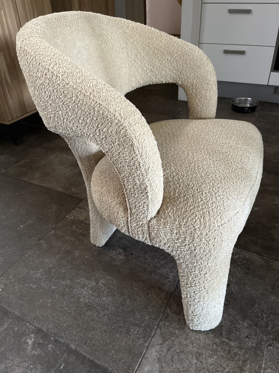 Image 1 of 6 nieuwe geheel gestoffeerde eetkamerstoelen 