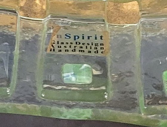 Image 1 of Design geflochtene Obstdekoschale Farbe Hellgrün.