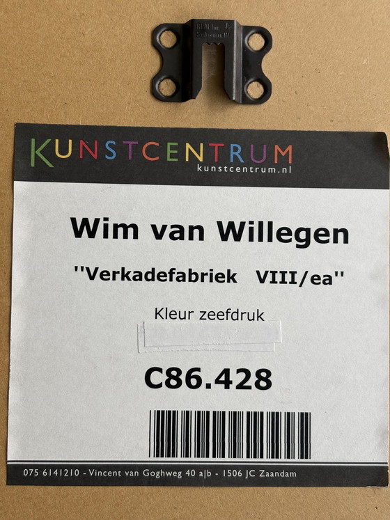Image 1 of Usine Verkade. Sérigraphie de Wim Van Willegen