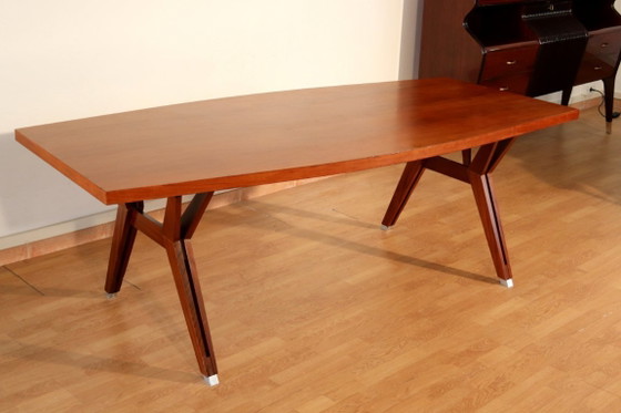 Image 1 of Tafel van Tolomeo, ontworpen door Ico Parisi en Ennio Fazioli voor MIM Rome, Italië, 1958.