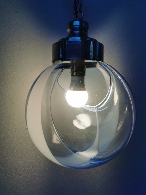 Image 1 of Sospensione "Membrane" di Toni Zuccheri per Venini