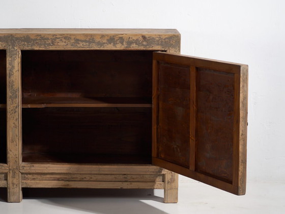 Antique sideboard with gray patina (c.1900) #78 (photo 40 of 40)