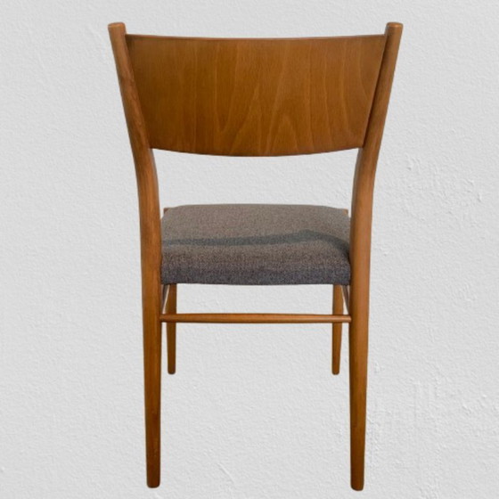 Image 1 of Set di 6 sedie da pranzo di Lübke