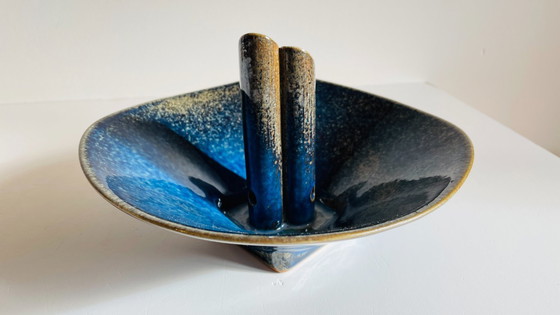 Image 1 of Vaso in ceramica geometrica vintage